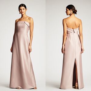 NWT SACHIN & BABI Tatia Gown Blush Size 4 $995